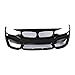 PENSUN M/4 Style Front Bumper Cover W/O PDC Holes W/Fog lights Fit for 2014-2019 BMW F32 F33 F36 4 Series, Not Fit M4 M3 Vehicle