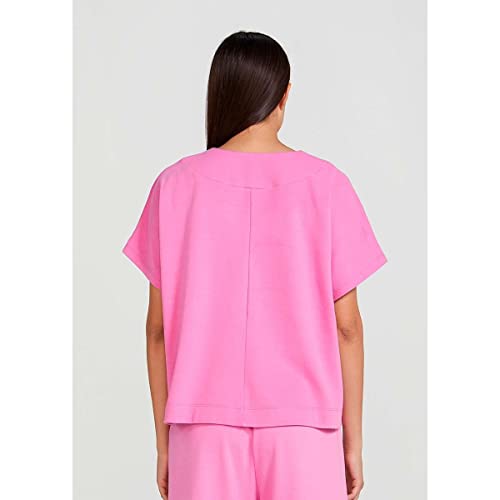 Blusa Básica Feminina Ampla Decote V