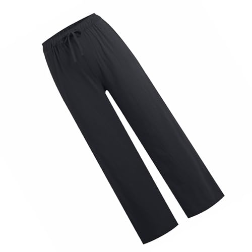 Pantalon en lin coton élastique contre l'inconfort des vêtements serrés
