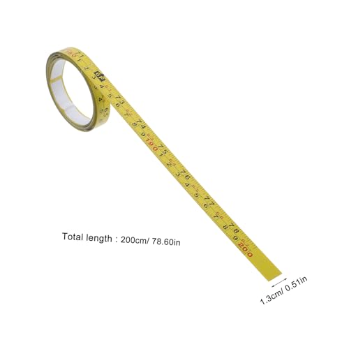 Cinta métrica adhesiva ARTIBETTER 78.74 pulgadas miniatura 2