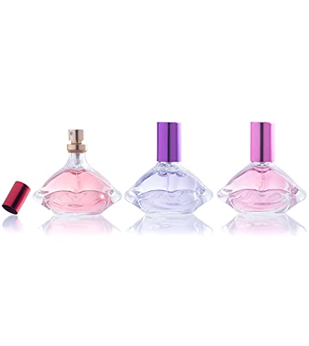 Body Spray Mist Perfume Fragrance for Girls, 3 Piece Eau De Parfum Gift Set for Girls (Ages 6-16), Little Girls, Young Girls, Tween Girls, Pre-Teen & Teenage Girls | 3 Kissing-Lips Shaped Perfume Bottles – ANGEL FACE Fashion Collection