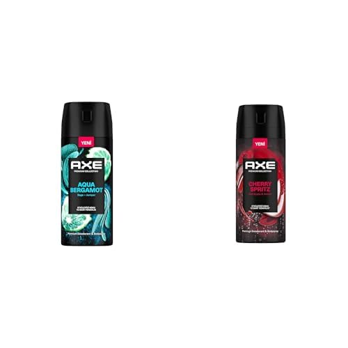 Axe Seti | Erkek Aqua Bergamot 150 ml x1 + Erkek Cherry Spritz 150 ml x1