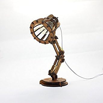 Pixar Lamp｜Wooden Luxo Jr. Light 100% Made of Wood