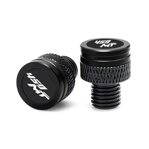 �������v���O �I�[�g�o�C CNC �o�b�N�~���[�T�C�h�~���[�z�[���L���b�v�v���O�A�N�Z�T���[ �ɓK������CFMOTO 450MT 450 MT 2024 2025(Black)