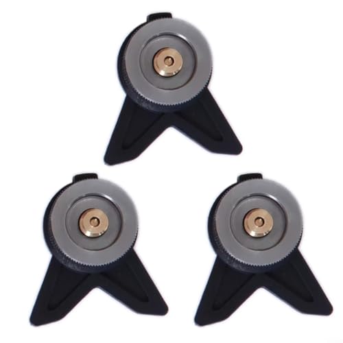 ZMdooreasy Juego de adaptadores de recipiente de gas al aire libre Convertidor de estufa de camping de aleación de aluminio Conector de cabeza de tanque con función de apagado de seguridad compatible