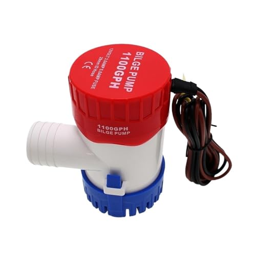 Bomba de agua de sentina 12v 1100gph MKBP-G1100-12 12VDC usada en barco, hidroavión, casas rodantes, houseboat (MKBPG110012) miniatura 4