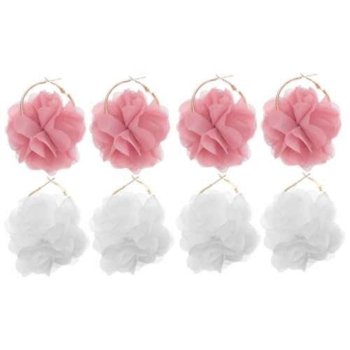 Boucles d'oreilles pétales de fleurs pour illuminer vos soirées d'été et fiestas