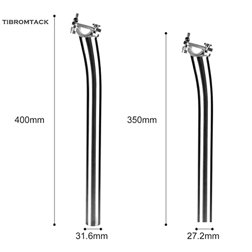 Titanium Bike Seatpost 27.2Mm/31.6Mm Length 350Mm For Mountain Mtb Bike Road Bicycle Lightweight Ti Seat Posts (31.6) #TOP2