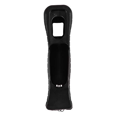 VBESTLIFE Motion Plus MotionPlus Sensor Adapter + Silikon Hülle für Fernbedienung(schwarz)