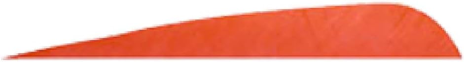 Gateway Parabolic Feathers Red 5 in. RW 100 pk.