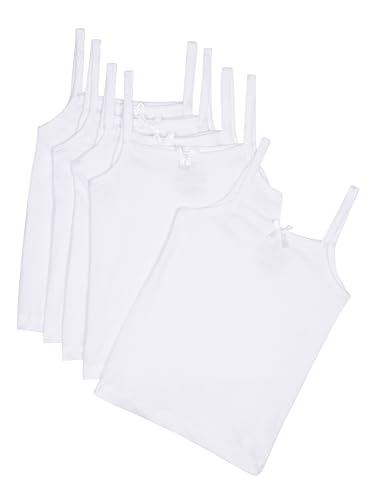 Tahari Girls' Basic Cami Everyday Undershirt 5-Pack