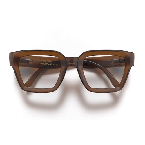 Image of LONDON MOLE® Phoenix large oversized reading glasses | Big bold modern square frame | Statement style readers for men and women