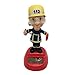 Zcargel Firefighter Ornament, Firefighter Solar Figurer Solar Dancing Fireman Figurer Desktop Fireman Ornament Suitable for Desk, Window Sill, Car Dashboard Decoration