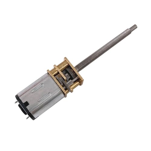 Moteur réducteur CC à arbre fileté allongé M3*34 petit moteur basse vitesse 3V