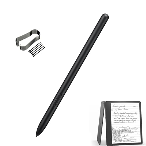 Reemplazo para Kindle Scribe Premium Stylus Pen - lápiz de adsorción magnética para Escritura Digital, con sensibilidad a la presión 4096 (Negro)