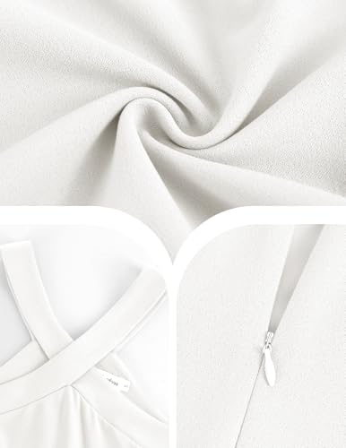 Image of Bbonlinedress Halter Cocktail Women Dresses Prom Formal Wedding Guest Bridesmaid Ruffled Maxi Hi-Lo Evening Party 2026 Dress