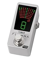 Wide Range Tuner: Tune from 12Hz to 4186Hz (C8) for accurate pitch on guitar, bass, or other stringed instruments Easy to See: FC04 pedal tuner features a high-brightness LED indicator display, ensuring clear visibility even on large stages and outdo...