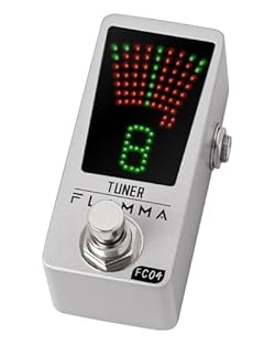 Wide Range Tuner: Tune from 12Hz to 4186Hz (C8) for accurate pitch on guitar, bass, or other stringed instruments Easy to See: FC04 pedal tuner features a high-brightness LED indicator display, ensuring clear visibility even on large stages and outdo...
