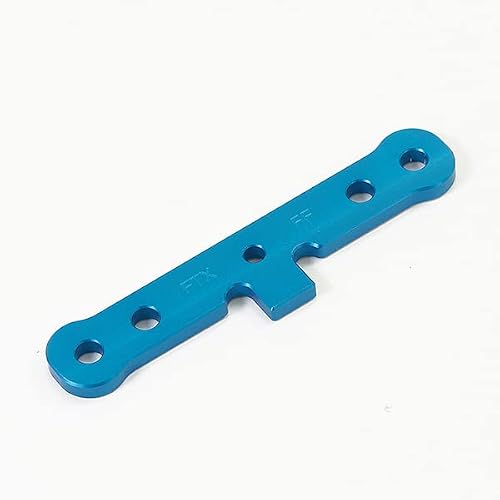 Image of FTX DR8 Front Ff Aluminium Lower CNC Suspension Mount - Blue