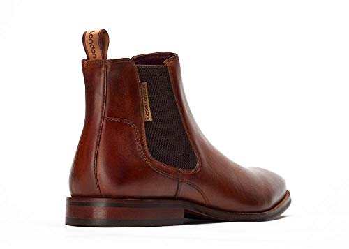 Mens Sikes Leather Chelsea Boots (12) (Tan)3