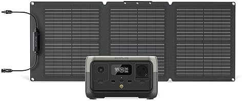 Centrale électrique Portable ALLPOWERS R600 600W 299Wh LiFePO4 – Générateur Solaire Camping