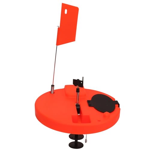 NIZUUONE Automatic Ice Fishing Flag with Material, Easy to Use, High Visibility for Monitoring Fishing Line and Efficient on Water