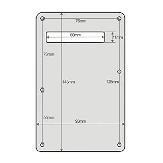 BIPROS Ensemble de 11 Trous St Guitar Pickguard SSS Scratch Plate Back Plate &Vis for pièces de Guitare électrique… - Les Beatles, Paul McCartney, John Lennon, RIngo Starr, George Harrison BIPROS Ensemble de 11 Trous St Guitar Pickguard SSS Scratch Plate Back Plate &Vis for pièces de Guitare électrique… – Image 7