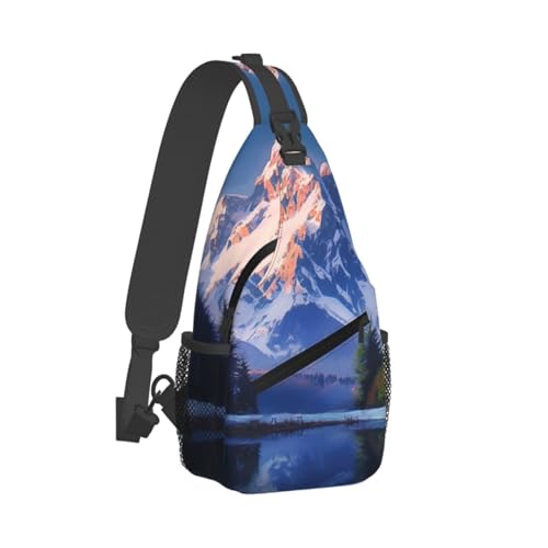 Mochila pequeña de tirante cruzado para excursión