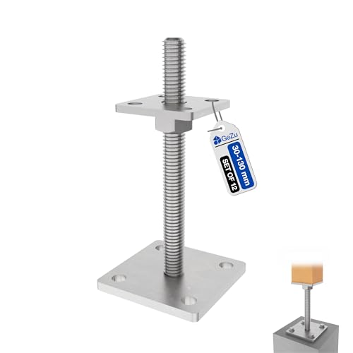 Support de poteau 70x70 mm pour stopper l'humidité du bois