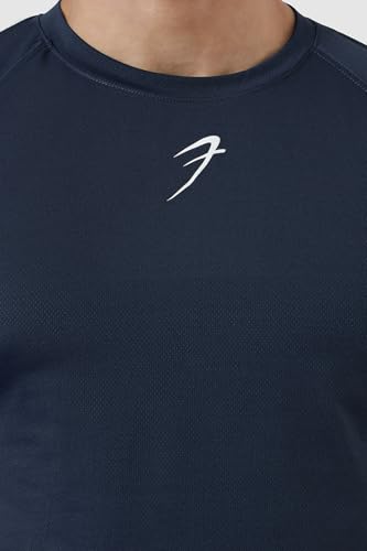Image of FUAARK Men's Full Sleeves Gym Slim Fit T-Shirt