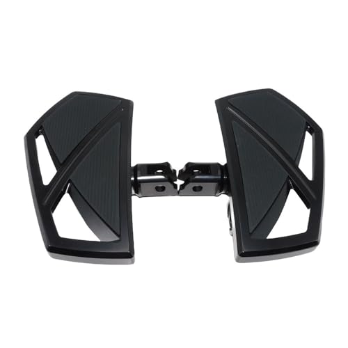Cale pied moto et pédales noires pour custom Softail Fat Boy 2018-Up