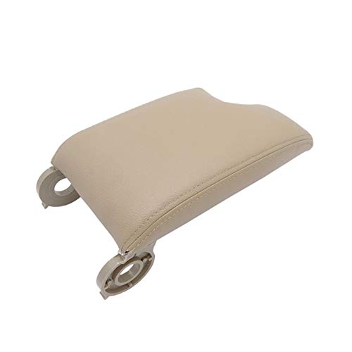 Nbxypeaus 1 Pieza de cojín para reposabrazos de Consola Central de Coche para BMW E46 1999-2004, Accesorios de Repuesto para reposabrazos de Coche (Color Name : Beige) Cover