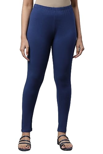 Image of Aurelia Cotton Skinny Lycra Strechable Pants for Women | Ankle Length Leggings for Women | Cotton Leggings for Women | Lycra Leggings for Women | Leggings for Women