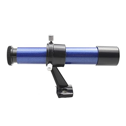 Buscador óptico 5x24 con soporte de espejo y cinta cruzada para telescopios