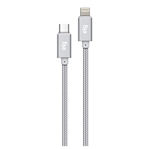 Cabo USB em Nylon Reforçado Compatível com Dispositivos Apple 1m Prata - TCL10BS ELG