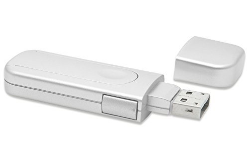Preisvergleich Produktbild DIGTUS USB Portblocker (Sicherheitsschloss), 4x USB Schlösser + 1 Schlüssel, silber