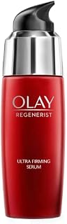 Olay Regenerist Face Serum, Ultra Firming Peptide Day Serum With Amino Peptide Complex II + Vitamin B3, Visibly Firmer Looking Skin, Improves Elasticity, Revitalises Up To 10 Layers Of Skin, 50ml