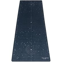 YOGA DESIGN LAB | The Combo Yoga Mat | 2-in-1 Mat+Towel | Eco Luxury | Ideal for Hot Yoga, Power, Bikram, Ashtanga, Sweat | Studio Quality | Includes Carrying Strap!