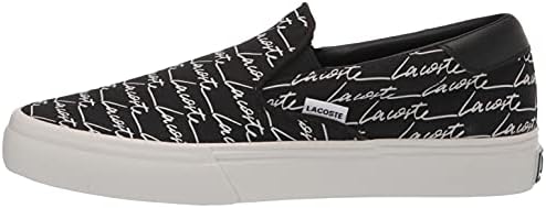 Lacoste Women's Jump Serve Sneaker, Black/Off White, 6.5 | Image 7