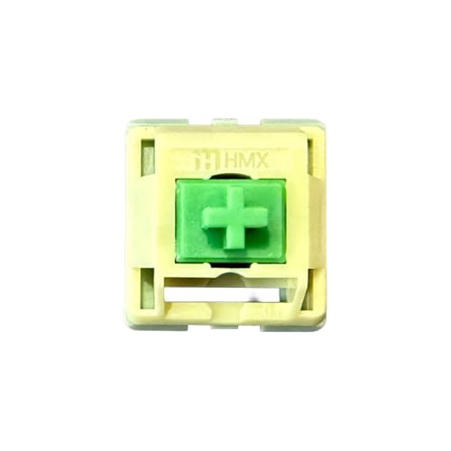 Image of Zkeebs HMX Linear 5-Pin MX Mechanical Keyboard Switches for Custom Mechanical Keyboards (HMX Serene Green, 110 Switches)