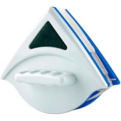 RevolutionLine - Limpia Ventanas magnético de Doble Cara | Herramienta Limpiador de Cristales sin Esfuerzo | Seguridad con Sistema de Cuerda anticaída| Grosor del Vidrio Entre 3 y 8 mm de Espesor