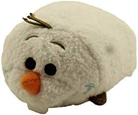 Disney Olaf "Tsum Tsum" Plush - Frozen - Mini - 3 1/2" L,White, Orange, Black, Blue, Brown