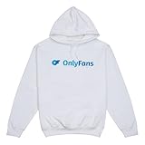OnlyFans Logo Hoodie (US, Alpha, Large, Regular, Regular, White)