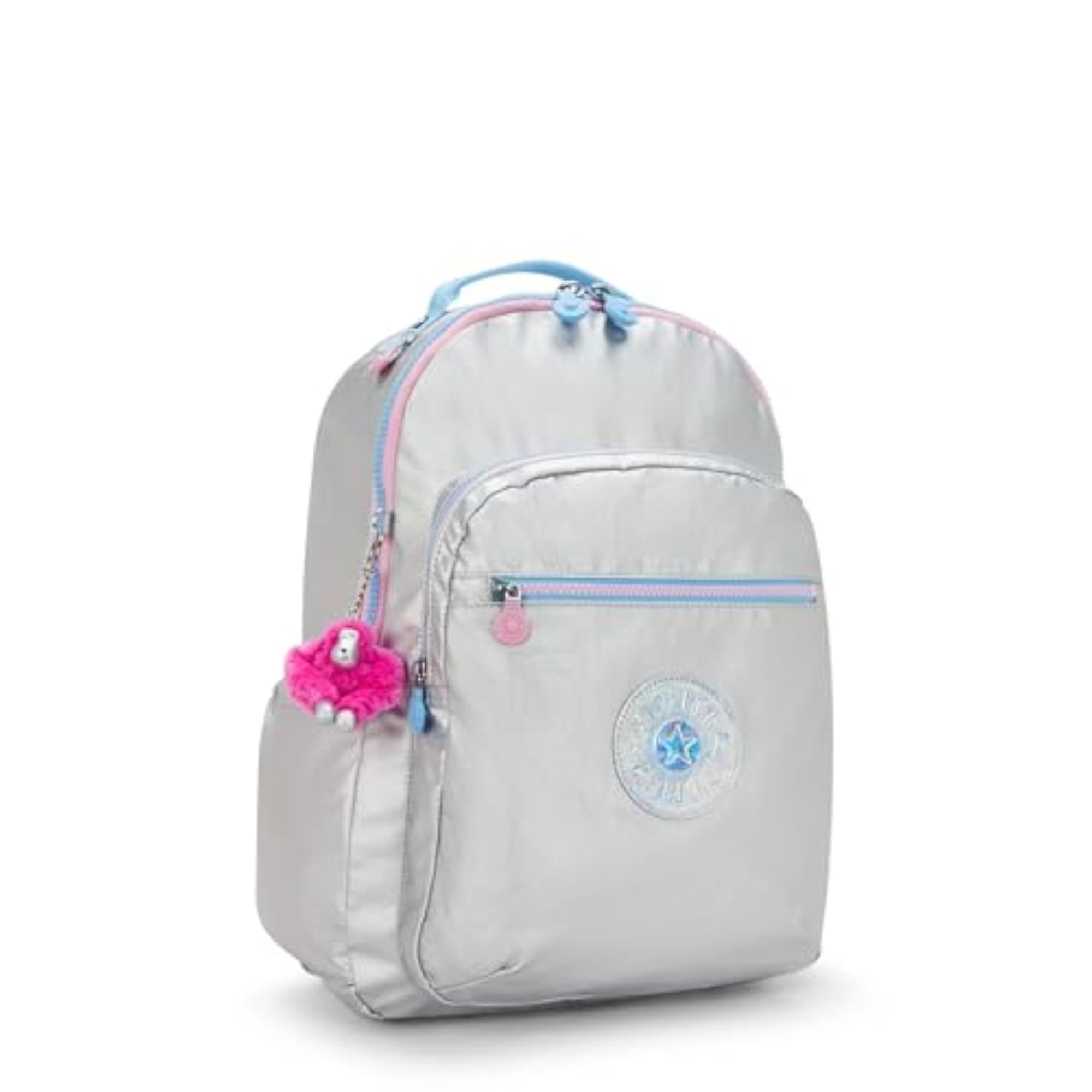 Seoul Large Metallic Laptop Backpack, 15"