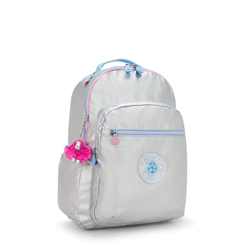 Image of Kipling Women's Seoul 15 inch Laptop Backpack, Durable, Roomy with Padded Shoulder Straps, Built-In Protective Sleeve