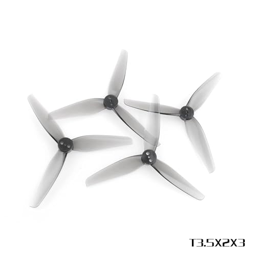Hélices FPV Freestyle T3.5 Tri-Pales pour Vol Fluide et Stable
