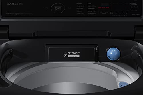 Samsung 9 kg, 5 star, Eco Bubble Technology with Super Speed, Wi-Fi, Digital Inverter Motor, Dual Storm, Fully-Automatic Top Load Washing Machine Appliance (WA90BG4546BVTL, Black Caviar) 11 31pSB8k2eqL