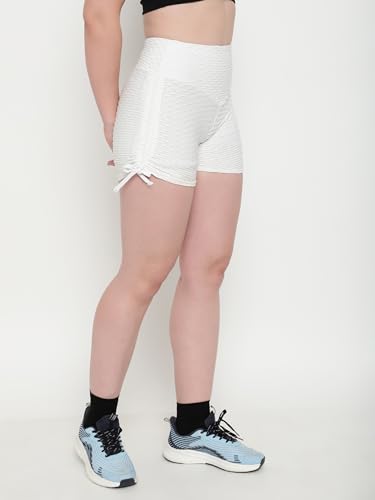 Image of Shasmi Women's Workout Yoga Shorts, High Waisted Drawstring Scrunch Booty Shorts Ruched Butt Lift Athletic Running Tights (Shorty 76)