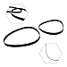 2 Pack Band Saw Rubber Tires Replacement For 8-14 Inch Wheels, Anti-Slip Rubber Rings, Compatible With Woodworking Band Saw Scroll Wheel Accessories, Rubber Woodworking Saw Wheel (for 12 Inch)