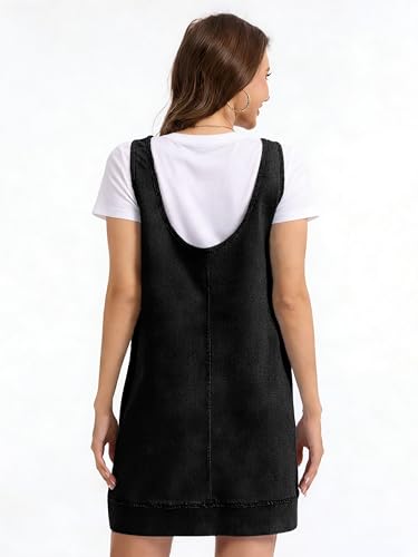 Image of Jayscreate Women's 2025 A-line Suede Dress Pocket Mini V Neck Elegant Long Sleeve Spring Fall Winter Short Dress